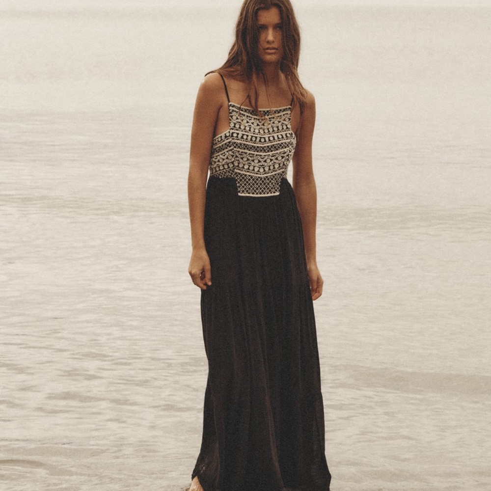 Embroidered dress
